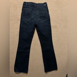 Mother the Hustler Ankle Fray in Freebird